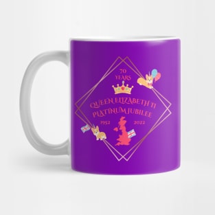 Queen's Platinum Jubilee Garden Tea Party Mug